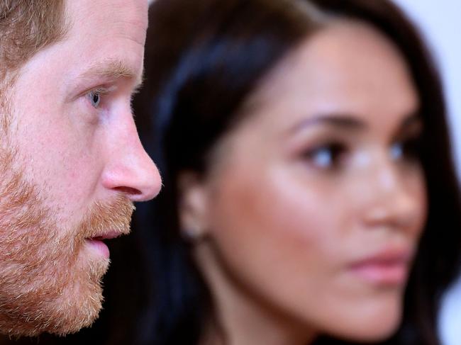 The royal couple are now based in Los Angeles. Picture: AFP