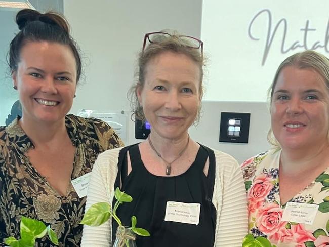 Shae Beplate, Maria Selvey, Jennie Burney