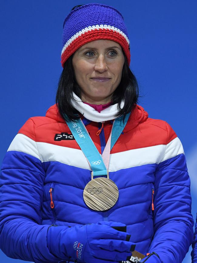 Marit Bjoergen ... now the most successful Winter Olympian with 14 medals. Photo: Getty Images