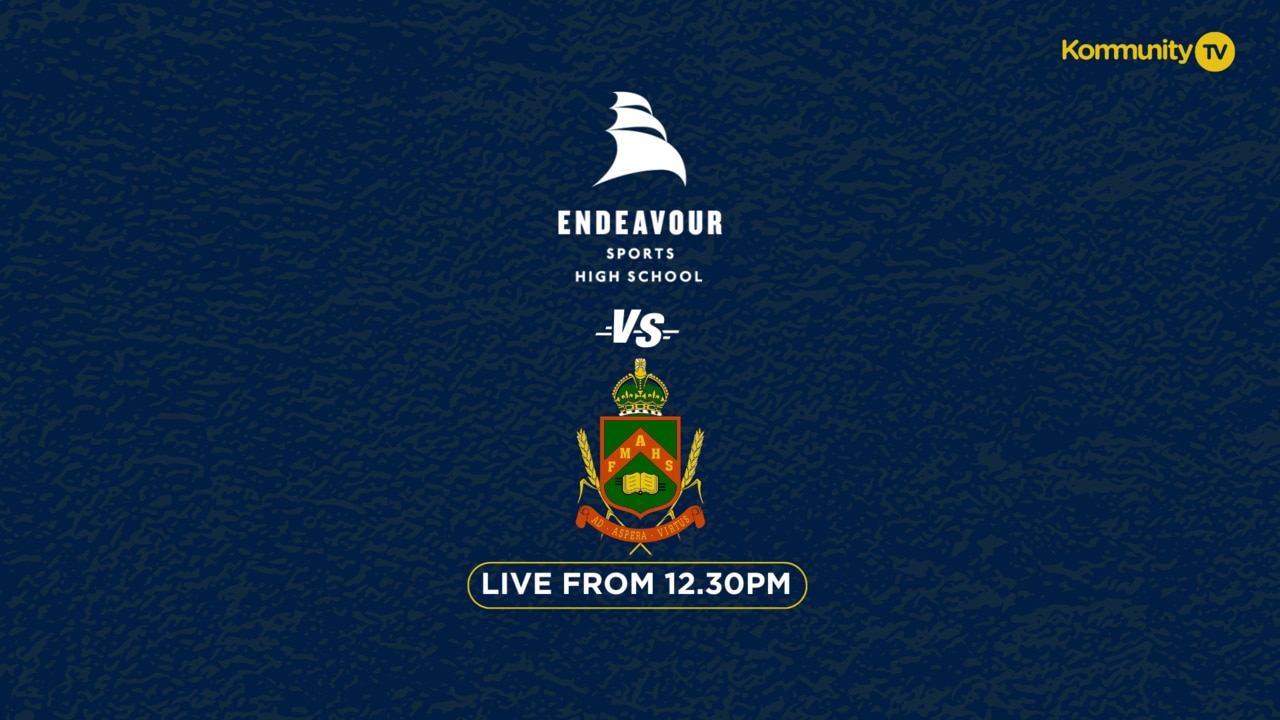 Live: Endeavour SHS v Farrer MAHS - 2025 Peter Mulholland Cup Round 1