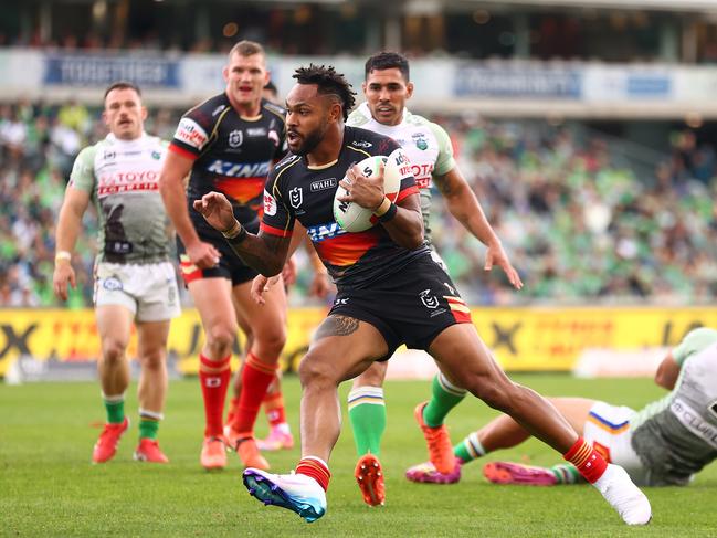 Hamiso Tabuai-Fidow is a hard act to follow at the Dolphins. Picture: Getty Images