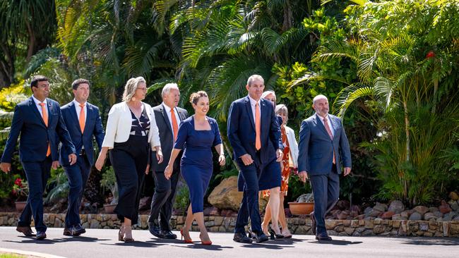 The new Northern Territory Cabinet. Picture: Supplied/Jayden O’Neill