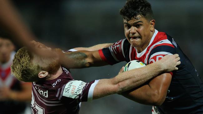 Latrell Mitchell is looking good for the Roosters.