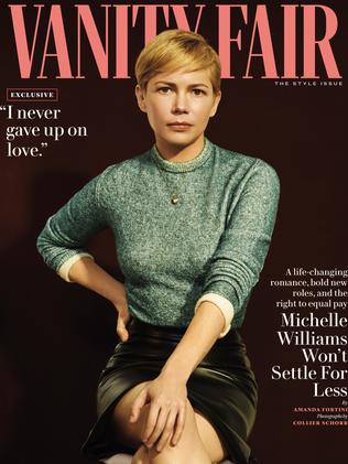 Michelle Williams September 2018 Vanity Fair cover. Picture: Collier Schorr for Vanity Fair.