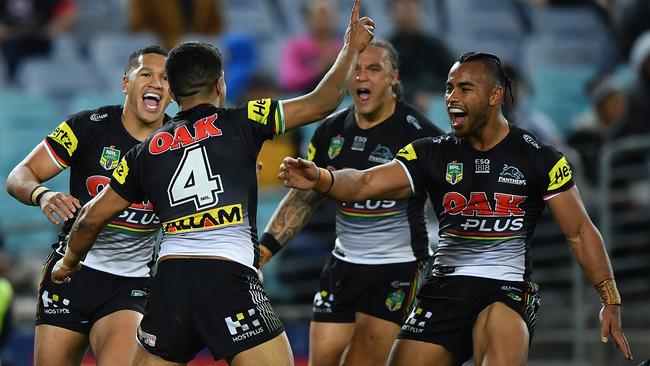 Penrith proved they can’t be counted out yet. (AAP Image/Joel Carrett)