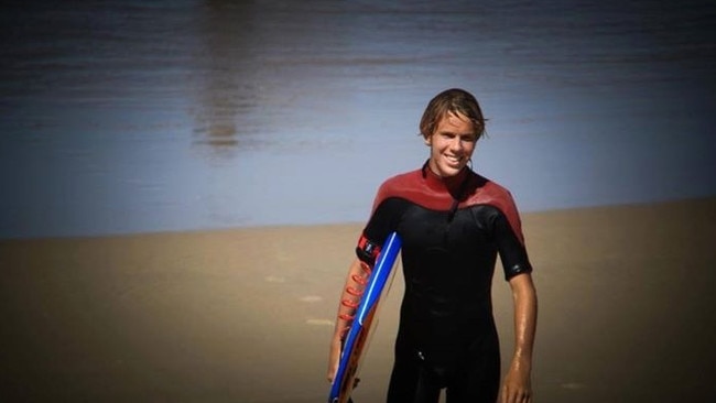 A tribute page was established for Coffs Harbourshark attack victim Zac Young. Picture: Facebook.