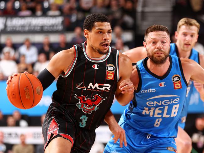 Trey Kell III put up 23 points for the Hawks. Picture: Getty Images