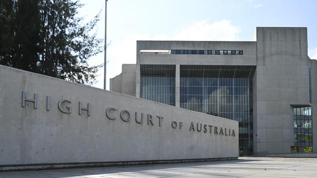 The High Court of Australia in Canberra. Picture: NCA NewsWire / Martin Ollman