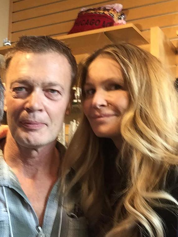 Elle Macpherson with Andrew Wakefield in 2019.