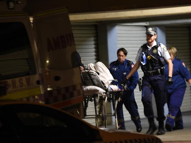 A well known methamphetamine user poured petrol on himself inside a unit complex in Fairfield. Police and Ambulance were called and the man was assessed as a mental health patient and sent to Liverpool hospital for treatment. Pictures: Gordon McComiskie