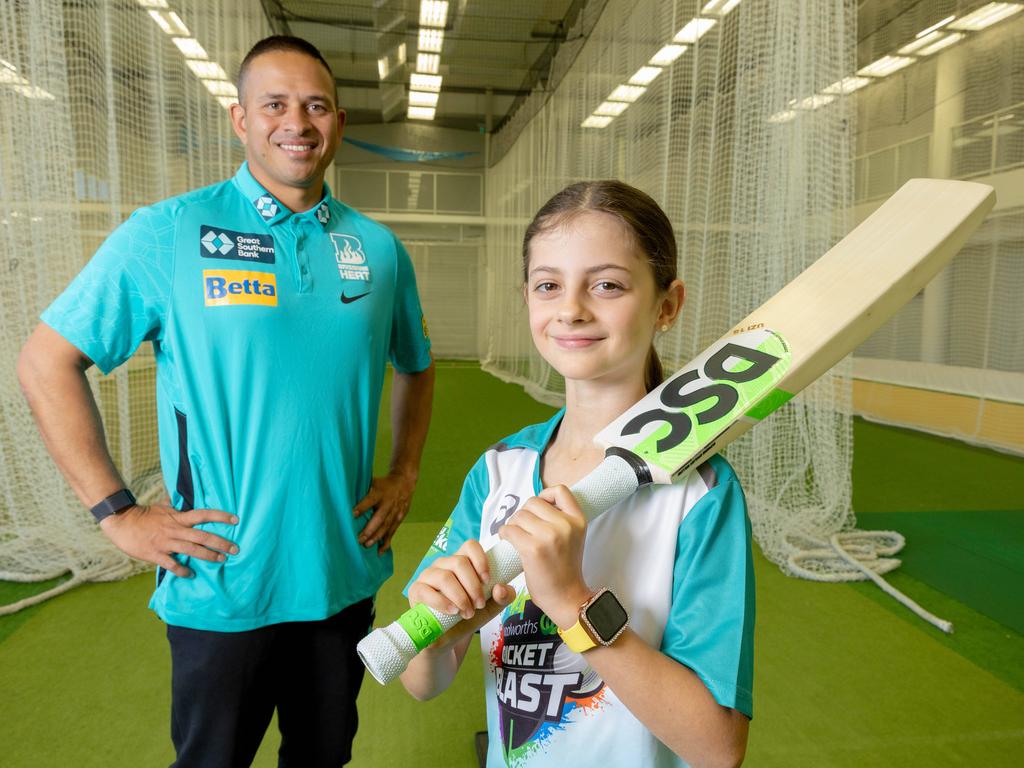 PLEASE CHECK WITH DESK BEFORE USING

Mabel Tovey interviews Usman Khawaja for 'Tiny Edition, Monday, August 14, 2023 - Picture: Richard Walker