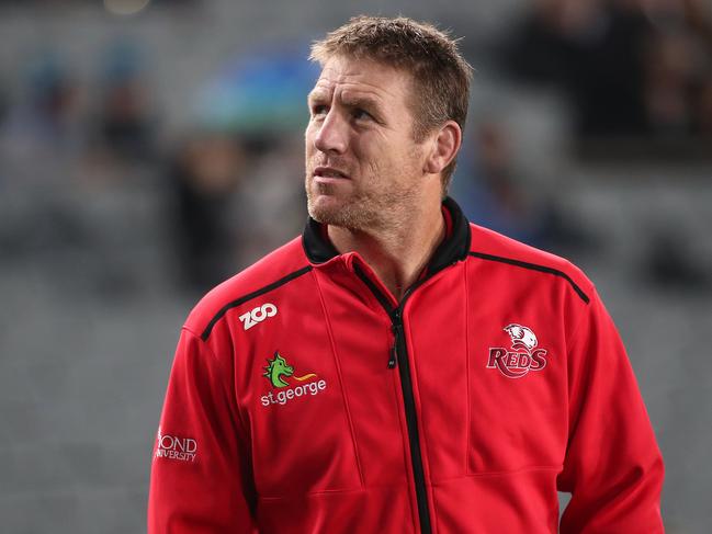 Things are looking up for Queensland Reds coach Brad Thorn. Picture: AAP
