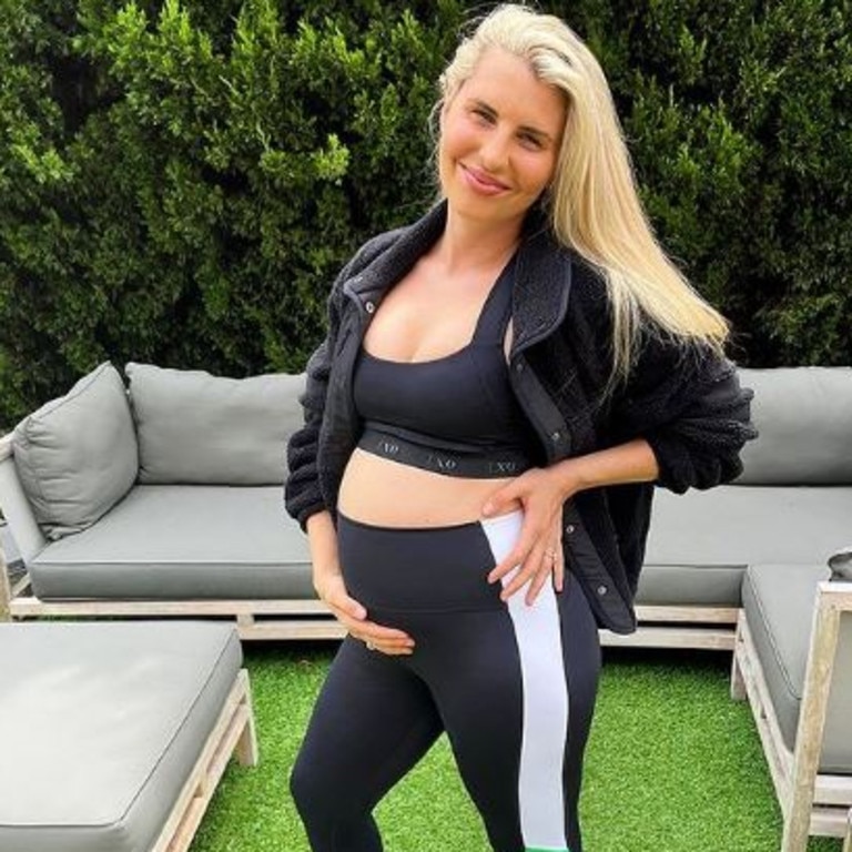Fitness influencer Tiff Hall is expecting another child. Picture: Instagram/Tiff Hall