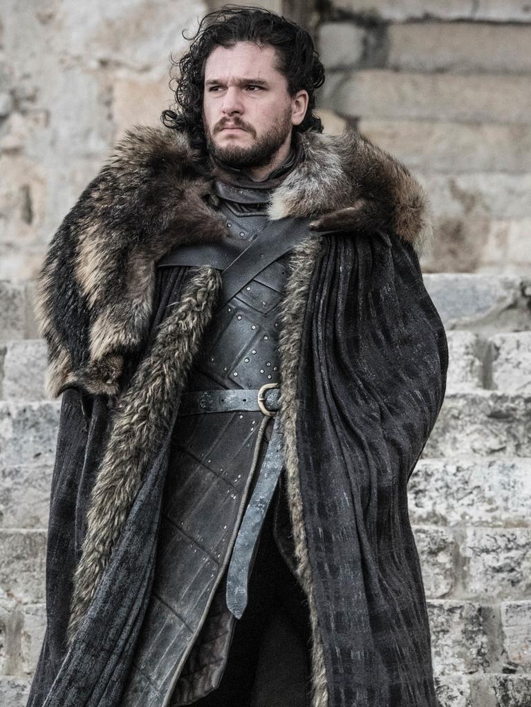 Game of Thrones star Kit Harington ditches iconic long hair and beard for  Netflix show  — Australia's leading news site
