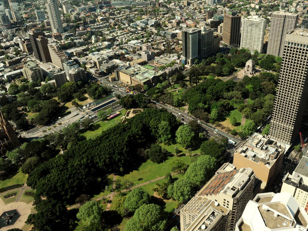 The home boasts views across Hyde Park.