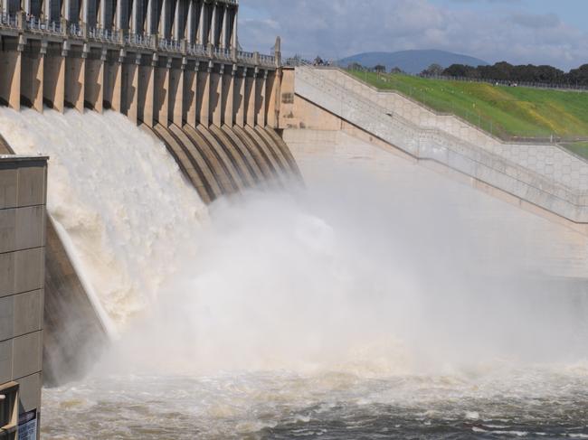 Water will be released Hume Dam during peak energy usage times this summer to feed more hydro electricity into the grid.