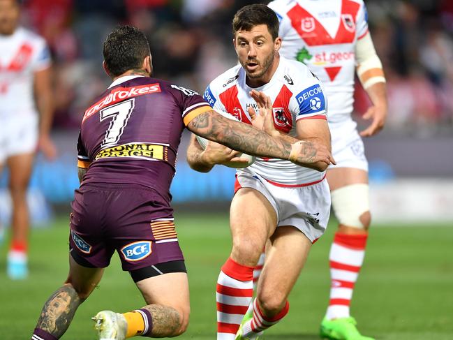 NRL 2022 RD25 St. George Illawarra Dragons v Brisbane Broncos - Ben Hunt