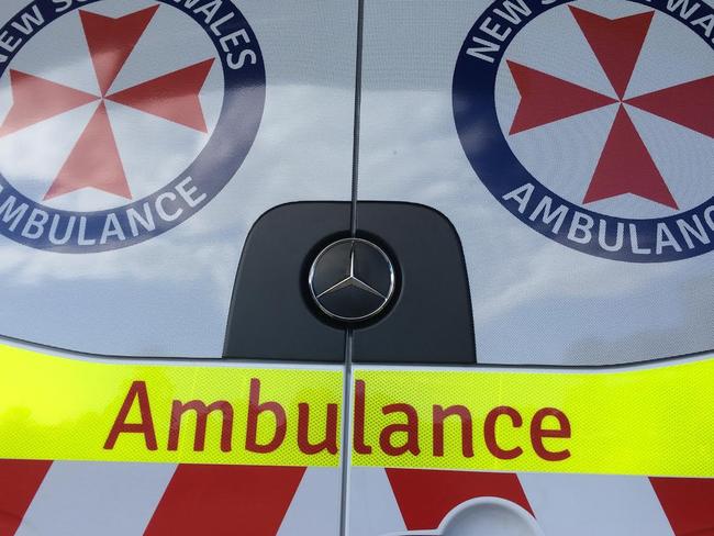 Two ambulance crews were sent to treat a 65-year-old cyclist who was hit by a car at Mona Vale. Picture: Supplied