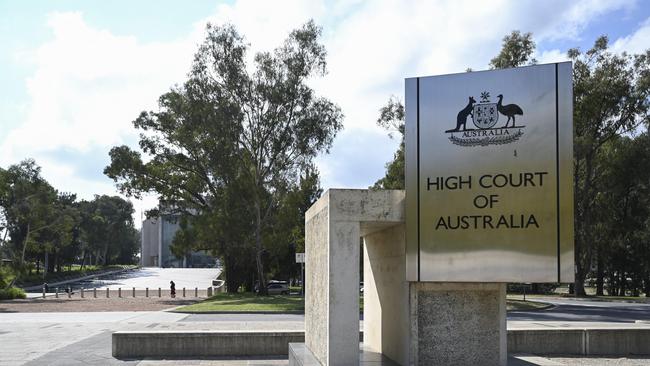 The High Court of Australia upheld a landmark surrounding native title compensation over the destruction of their land due to mining. Picture: NewsWire / Martin Ollman