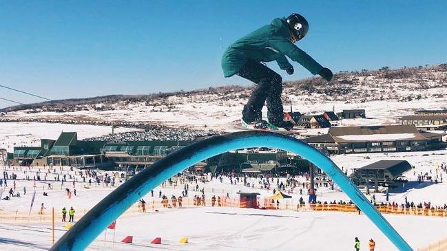 Biba Turnbull, of Curl Curl, was part of professional snowboarding team. Picture: Facebook