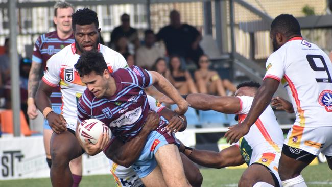 Round 2 of the Hostplus Cup, CQ Capras versus PNG Hunters, Rockhampton’s Browne Park, March 26, 2022.