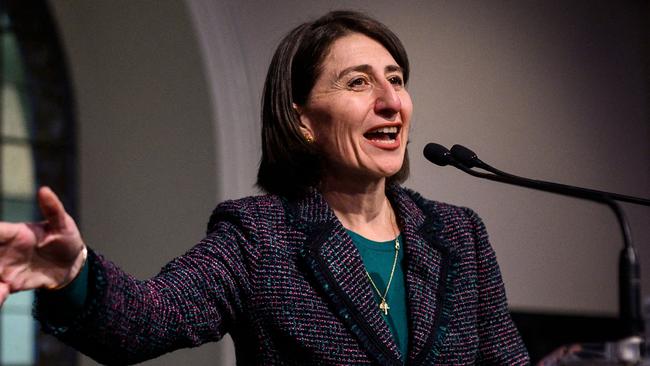 Former New South Wales Premier Gladys Berejiklian is being investigated by ICAC. Picture: AFP