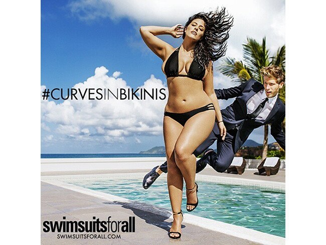 The swimsuitsforall campaign featured in the 2015 Sports Illustrated Swimsuit Issue. Photo: @swimsuitsforall.