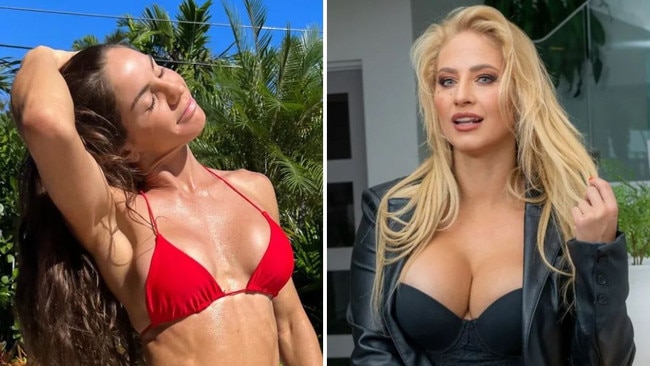 Ebanie Bridges dubs fight 'battle of the boobs'