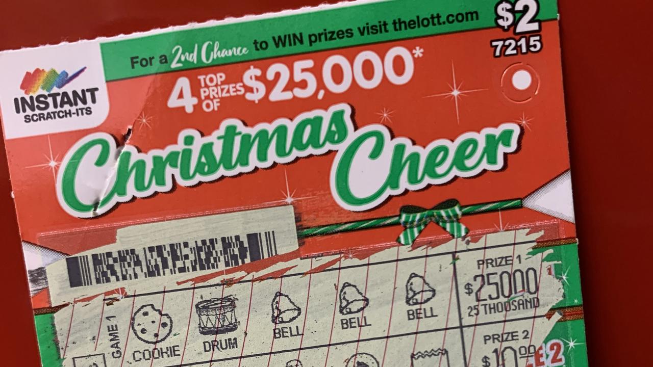 WINNER WINNER: A Crows Nest woman has won a whopping $25,000 from a $2 Instant Scratch-Its this Christmas. PICTURE: Contributed