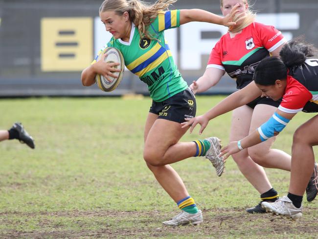 Amalia Casey of Avoca Beach in Central Coast Rugby Union. Picture: Ian Cameron Photography