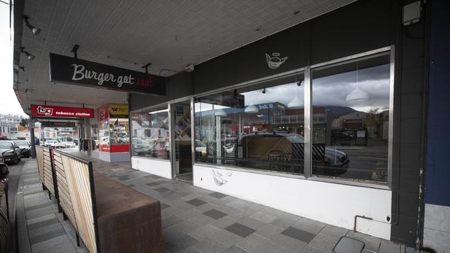 Vacant shop at Sandy Bay. Picture: Chris Kidd