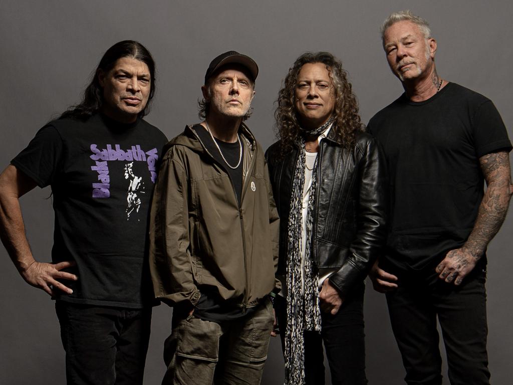 Metallica have announced an Australian tour. Picture Ross Halfin / Supplied.