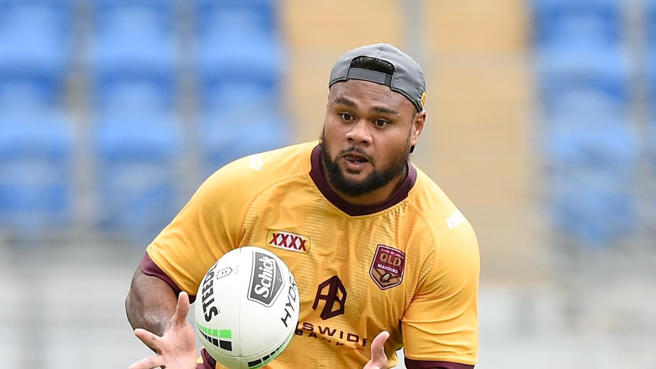 Former Maroon is currently playing for the Redcliffe Dolphins’ QLD Cup team, but could make a move to the Warriors for the rest of 2022. Picture: Getty Images.