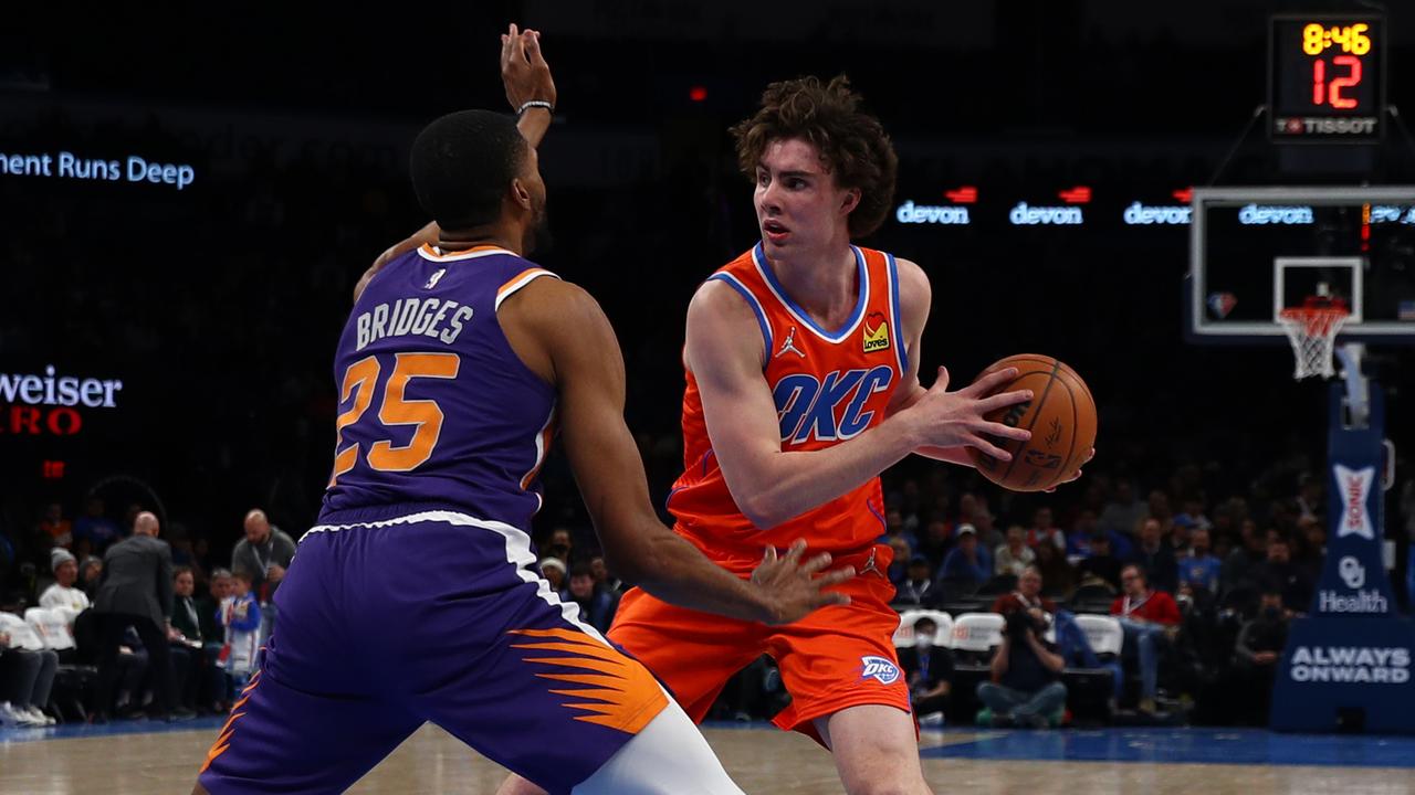 Josh Giddey will soon have even more opportunity to shine. Picture: Zach Beeker/NBAE via Getty Images