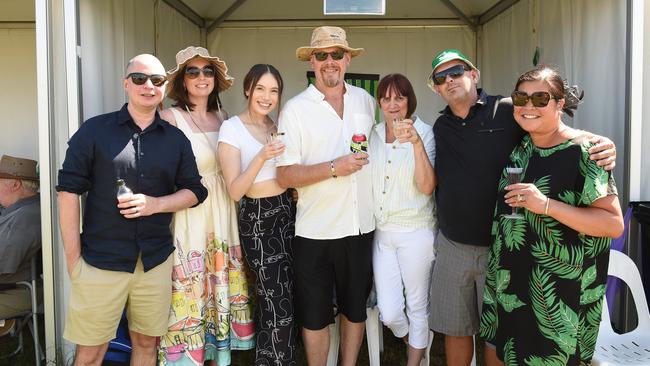 Yarra Valley Cup 2024. Kate Gayfer and her family. Picture: David Smith