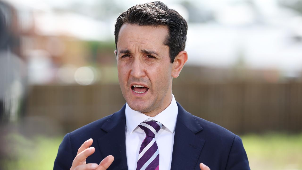 Premier David Crisafulli. Picture: Lachie Millard