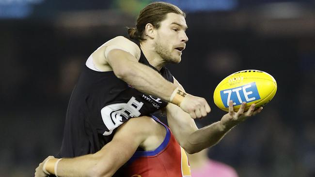 Bryce Gibbs wants out of Carlton. Picture: Alex Coppel