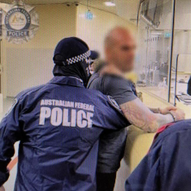 Mark Buddle has been extradited to Australia, facing AFP charges under Operation Ironside. Picture: AFP.