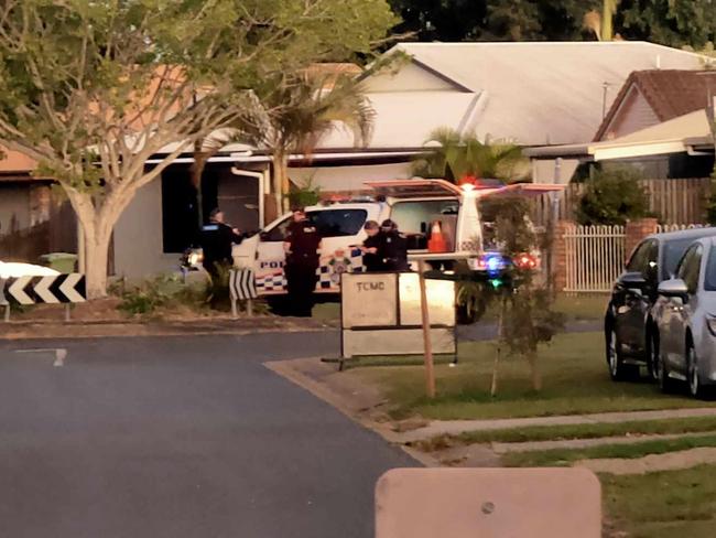Emergency crews were called to reports of multiple shootings at a Robb Place, South Mackay address on June 19, 2024. Picture: Paul Brescia