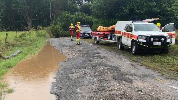 Challenging conditions are confronting the full-scale air, water and land search at Cedar Pocket for missing local father of three Phil Lambert.