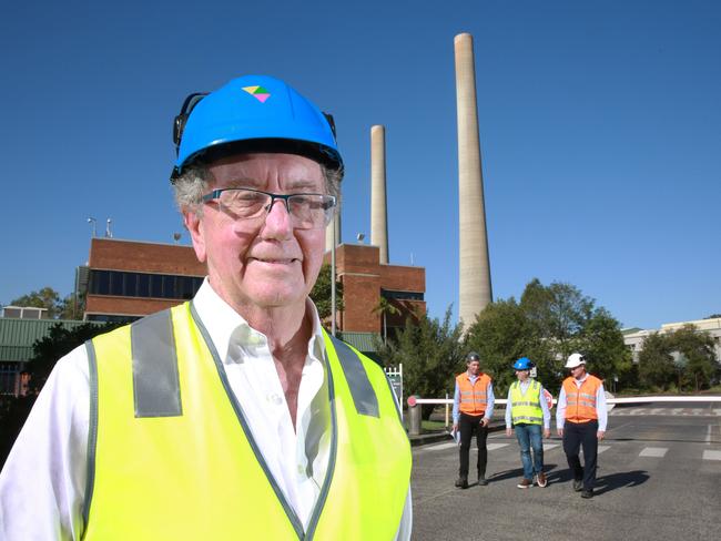 Trevor St Baker , Chairman of Delta Electricity , at Vales Point power station