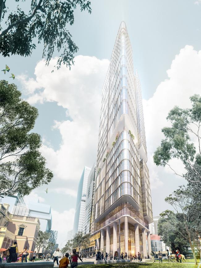 The 54 storey 8 Parramatta square (Aspire) building will be privately owned, with council only retaining ownership of the town hall.