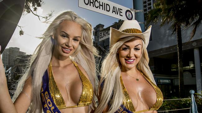 Meter Maids, Tiy Rusnik and Nicole Dolly. Picture: Jerad Williams