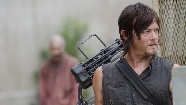 Daryl Dixon (Norman Reedus) - The Walking Dead _ Season 4, Episode 8 - Photo Credit: Gene Page/AMC Picture: Supplied