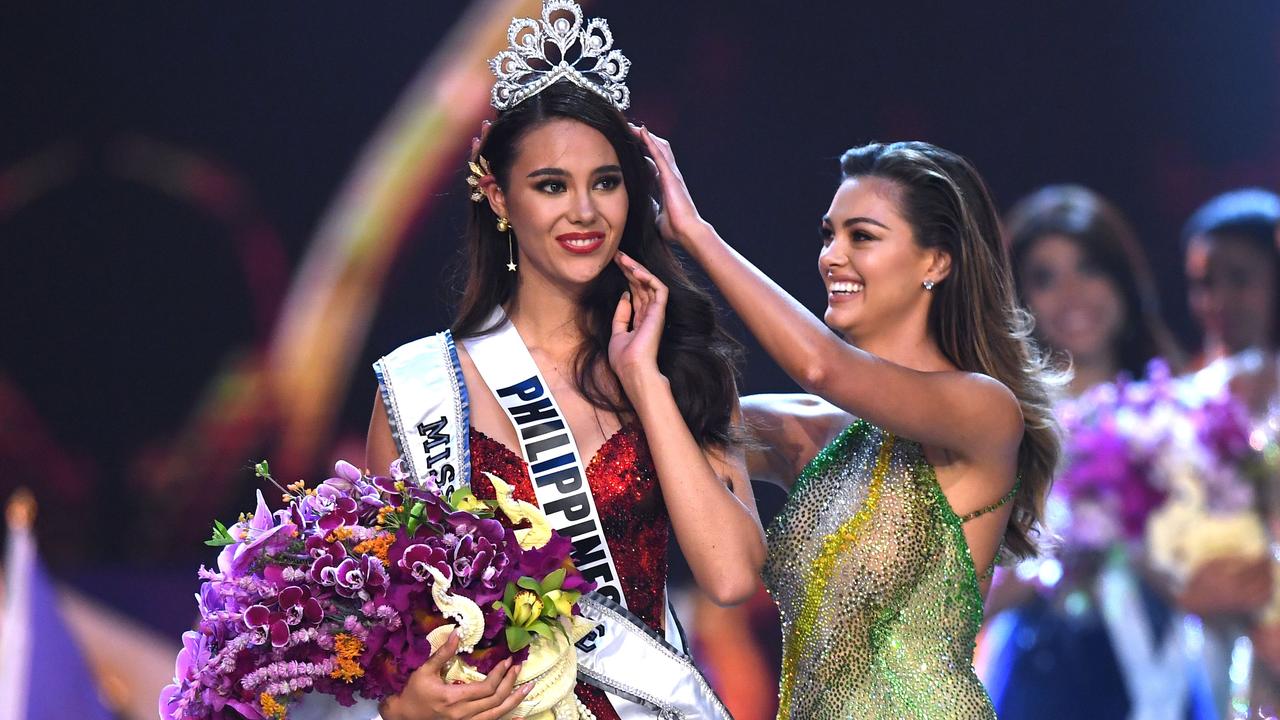 Catriona Gray of the Philippines has won Miss Universe 2018. Picture: Lillian SUWANRUMPHA / AFP.