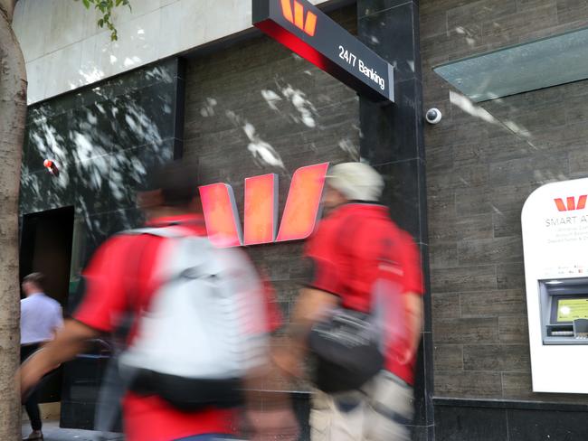 SYDNEY, AUSTRALIA - NewsWire Photos MARCH 26, 2021 - A generic photograph of the Westpac branch located on Market Street in Sydney.Picture: NCA NewsWire / Christian Gilles