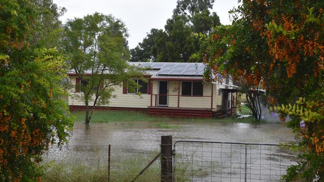 Rosewood flooding, Friday, May 13. Picture: Peta McEachern