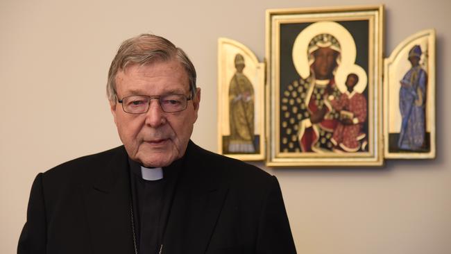 George Pell. Picture: Victor Sokolowicz