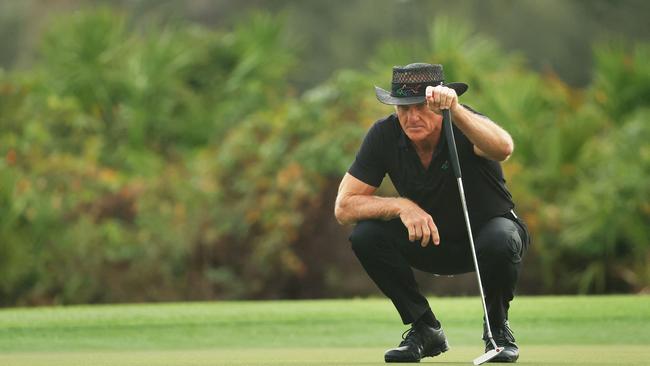 Greg Norman slammed the PGA Tour for perpetuating an illegal monopoly Picture: Getty Images