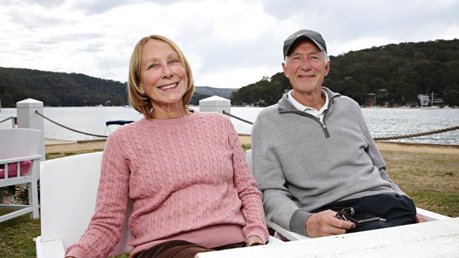 Stephen and Jill Todd at the Pasadena at its Church Point location. Picture: Adam Yip / Manly Daily